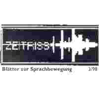 Zeitriss - Bl�tter zur Sprachbewegung 3/98 (gm007)
